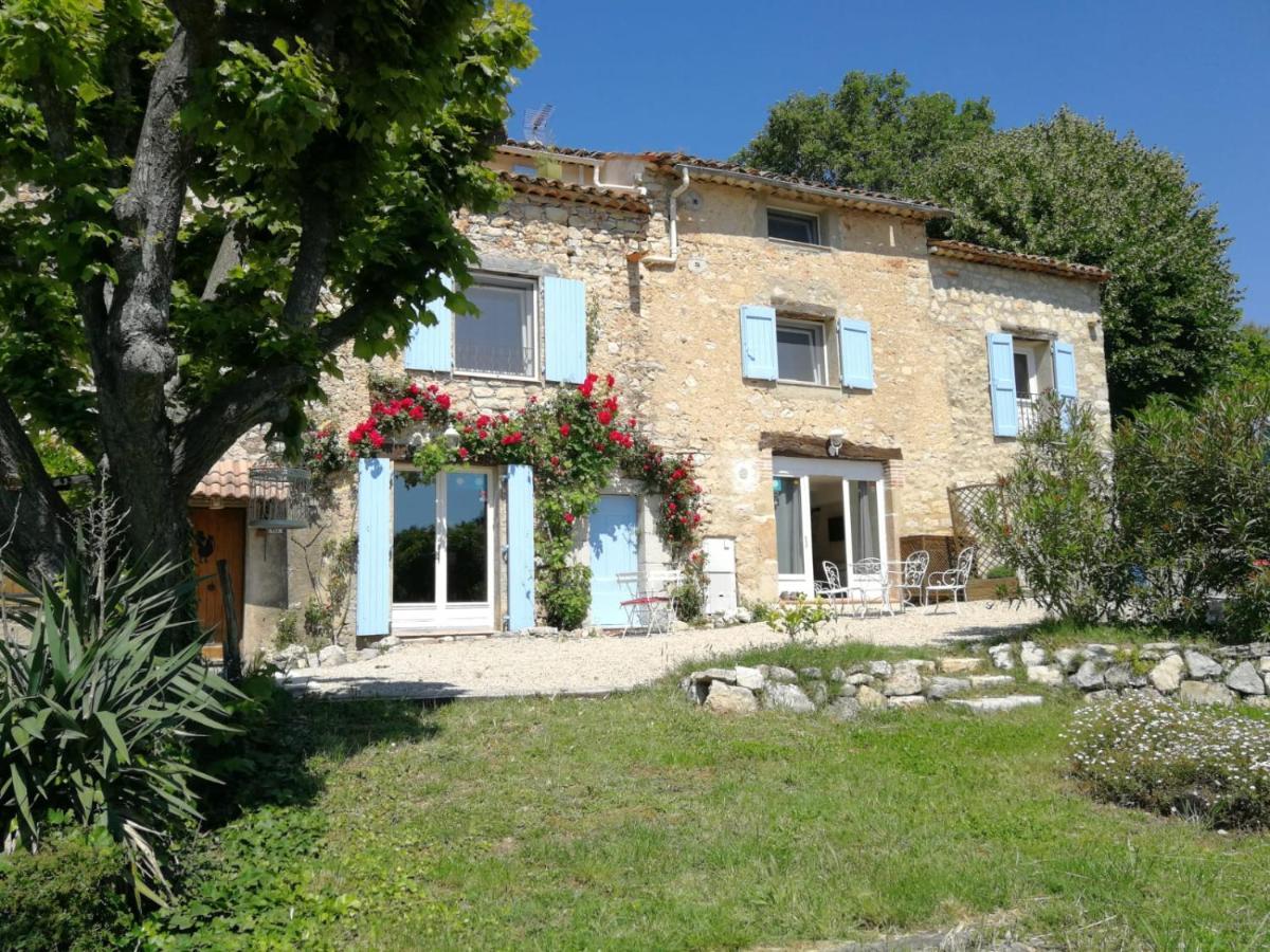 Bastide Provençale Les Mûriers d'Engaspaty Seillans Exterior foto